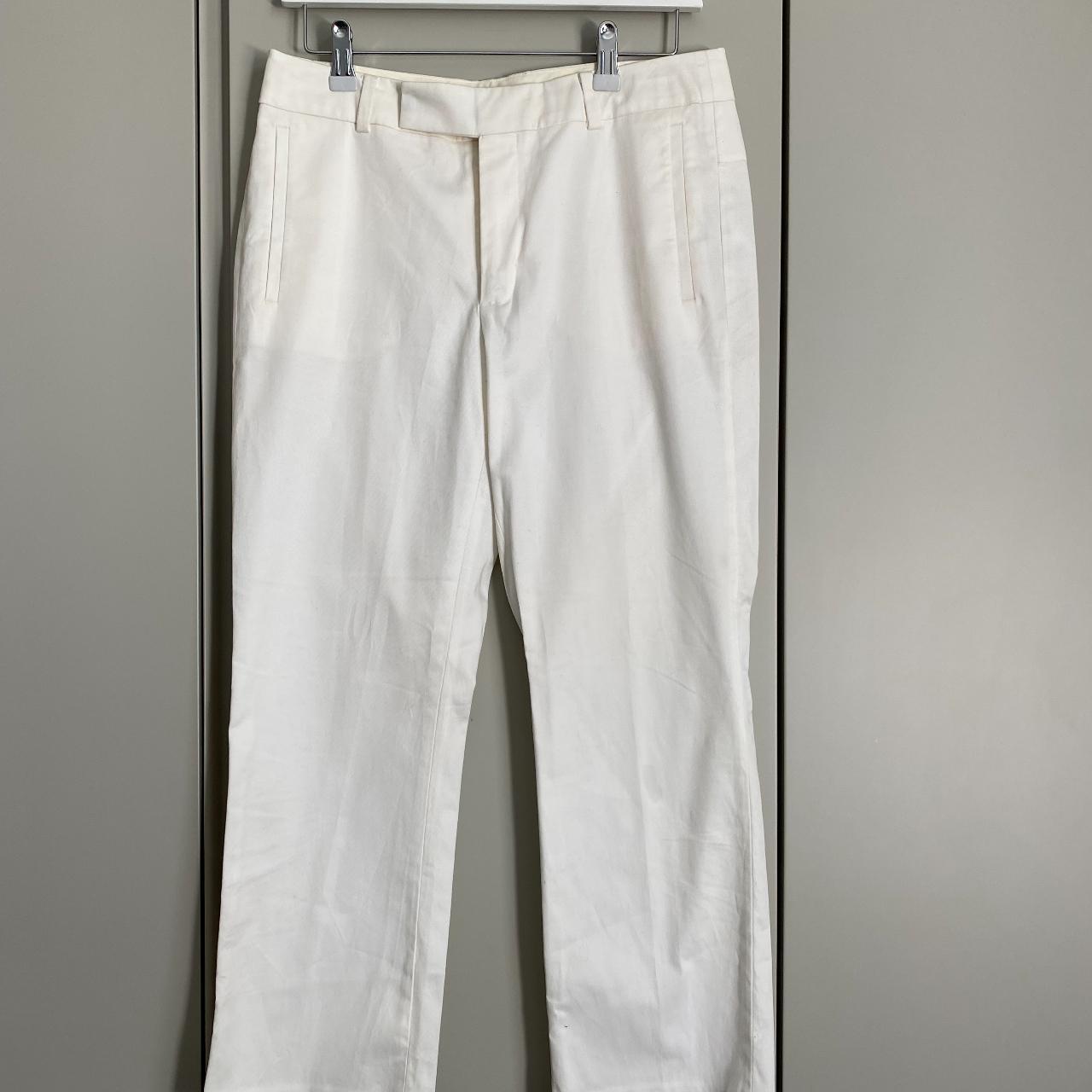 Stills cream Trousers Size EU 38 / UK 10 - Depop