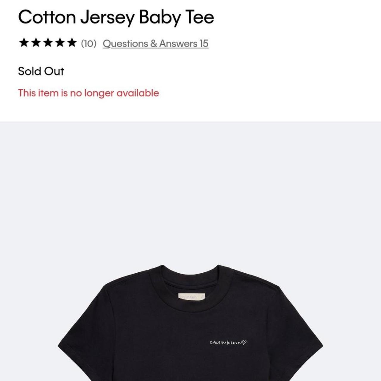 Jennie Calvin Klein Basic T Shirt JENNIE CAPSULE COLLECTION