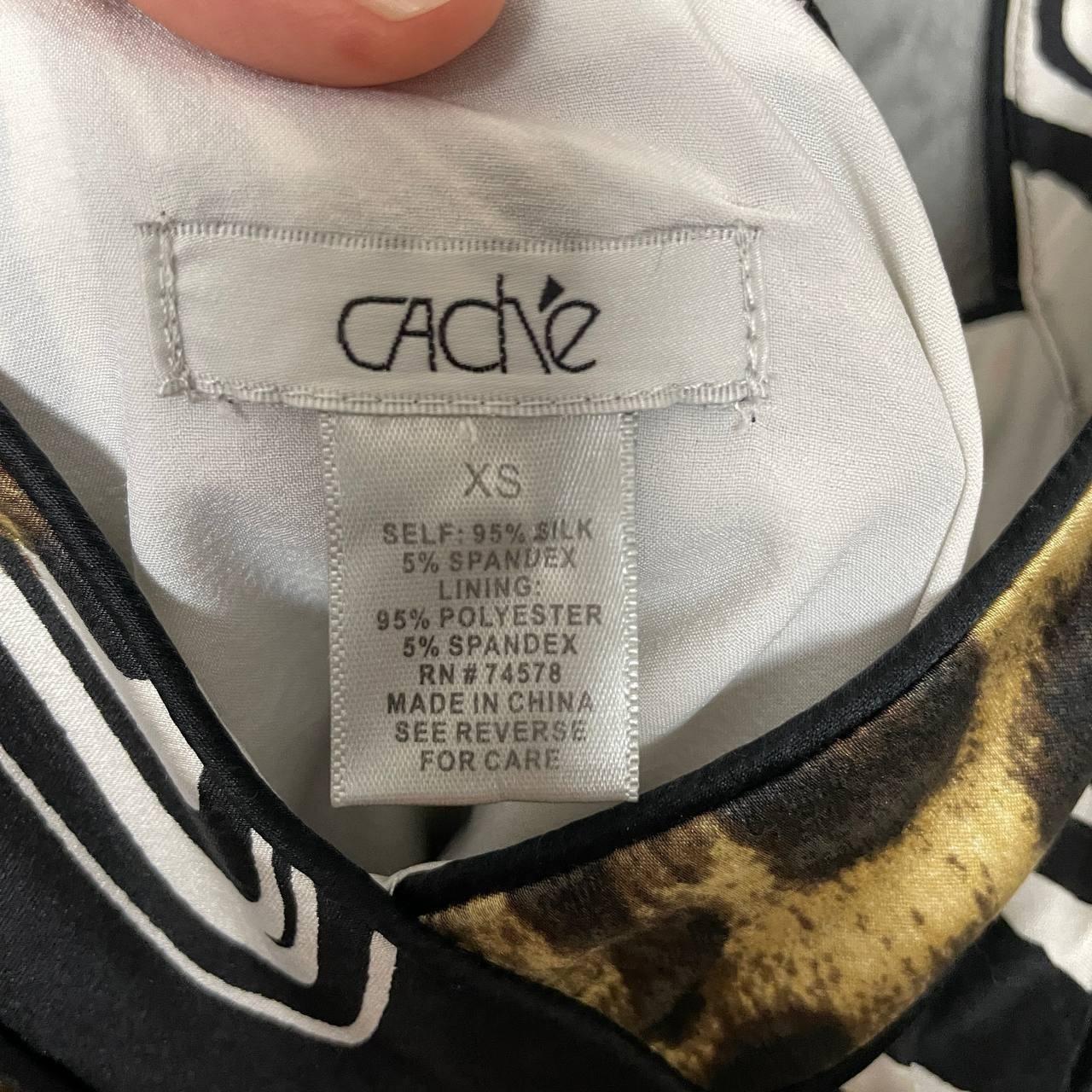 Cache Women's Top - Multi - XS – Caché Y2K Mobwif… - image 5