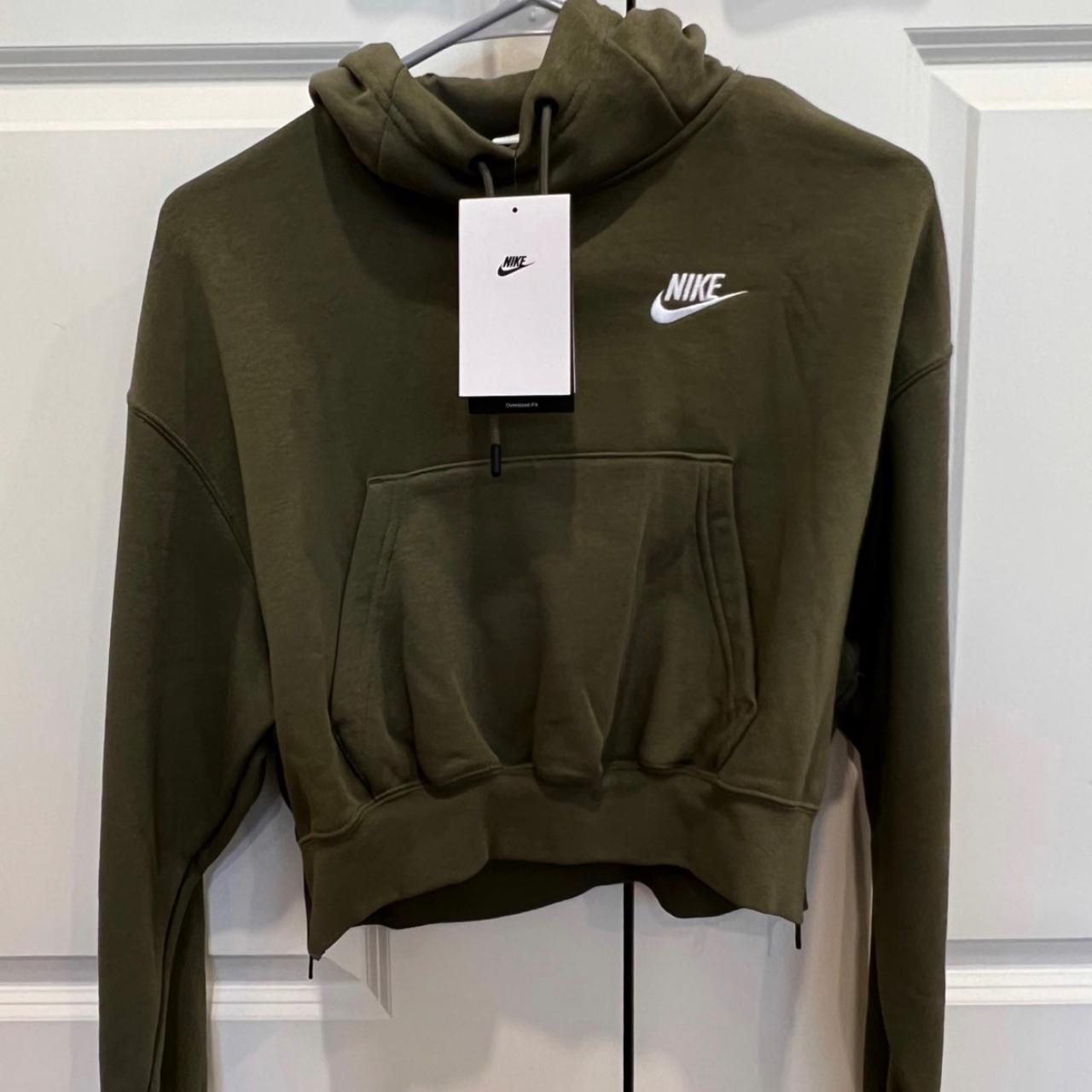 nike side zip sweatshirt