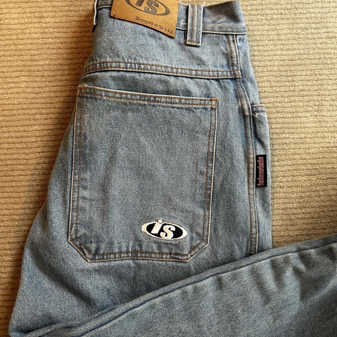 Vintage 90s JNCO style interstate jeans for n... - Depop