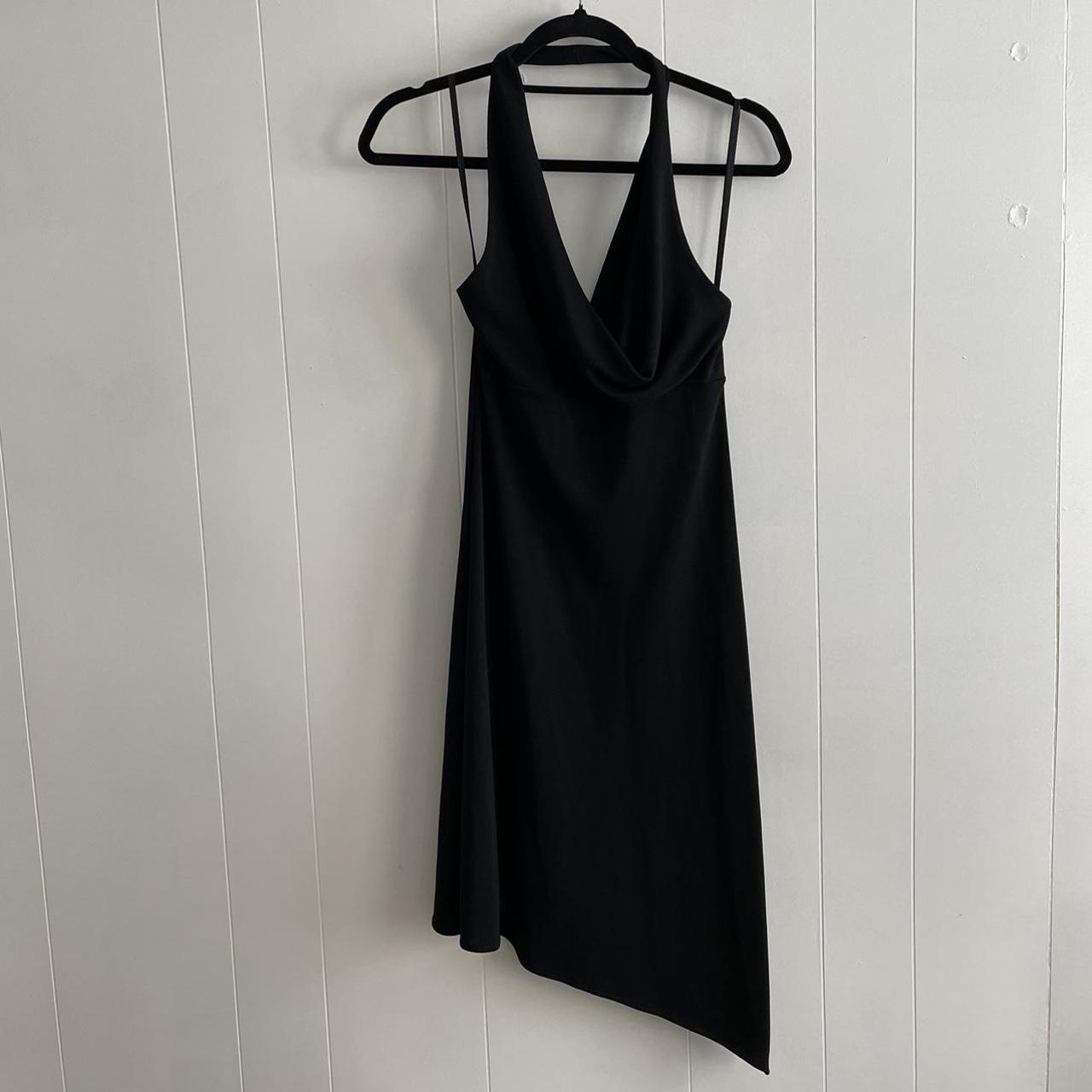 BCBGMAXAZRIA Women's Black Dress | Depop