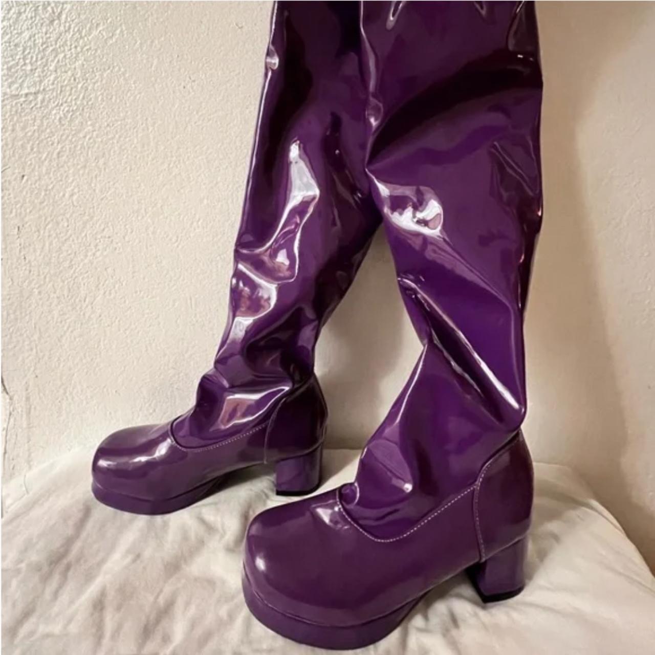 Gogo 2024 boots purple