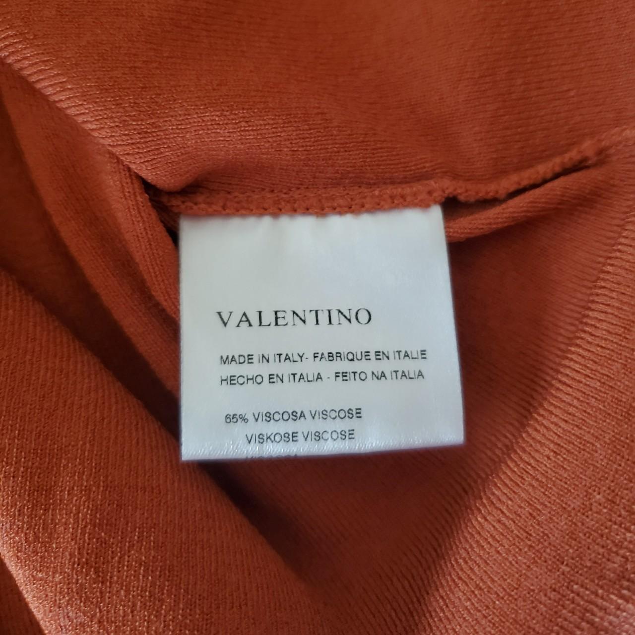 Valentino Women's Orange and Pink Vest (4)