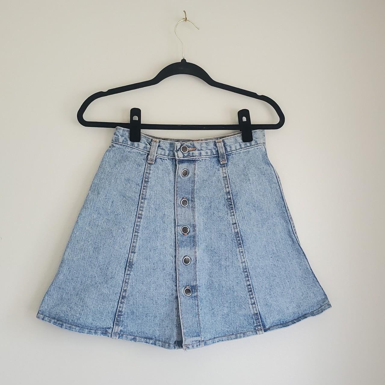 Haul Denim Skirt in Medium Wash