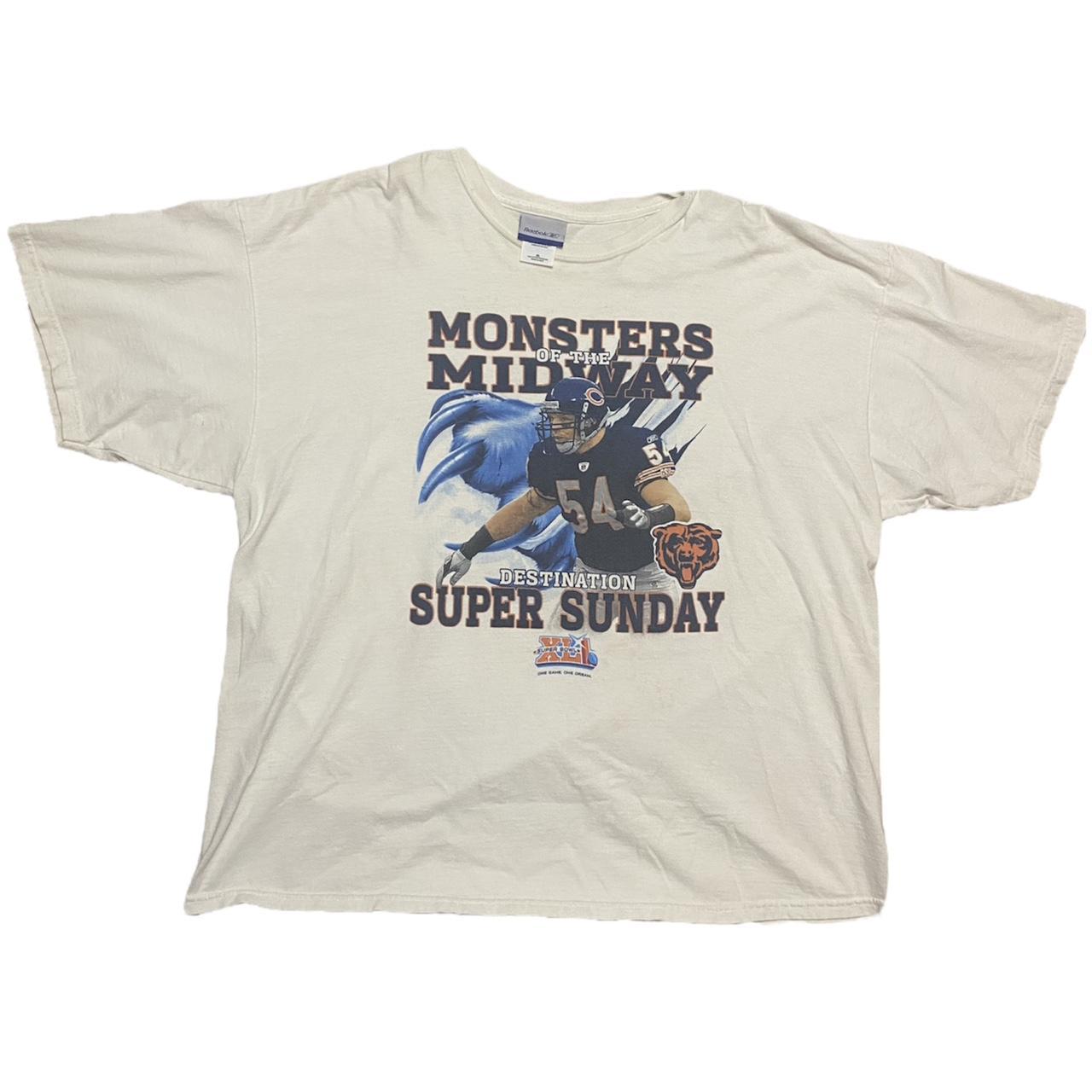 Vintage Chicago Bears Monsters of the Midway T - Depop