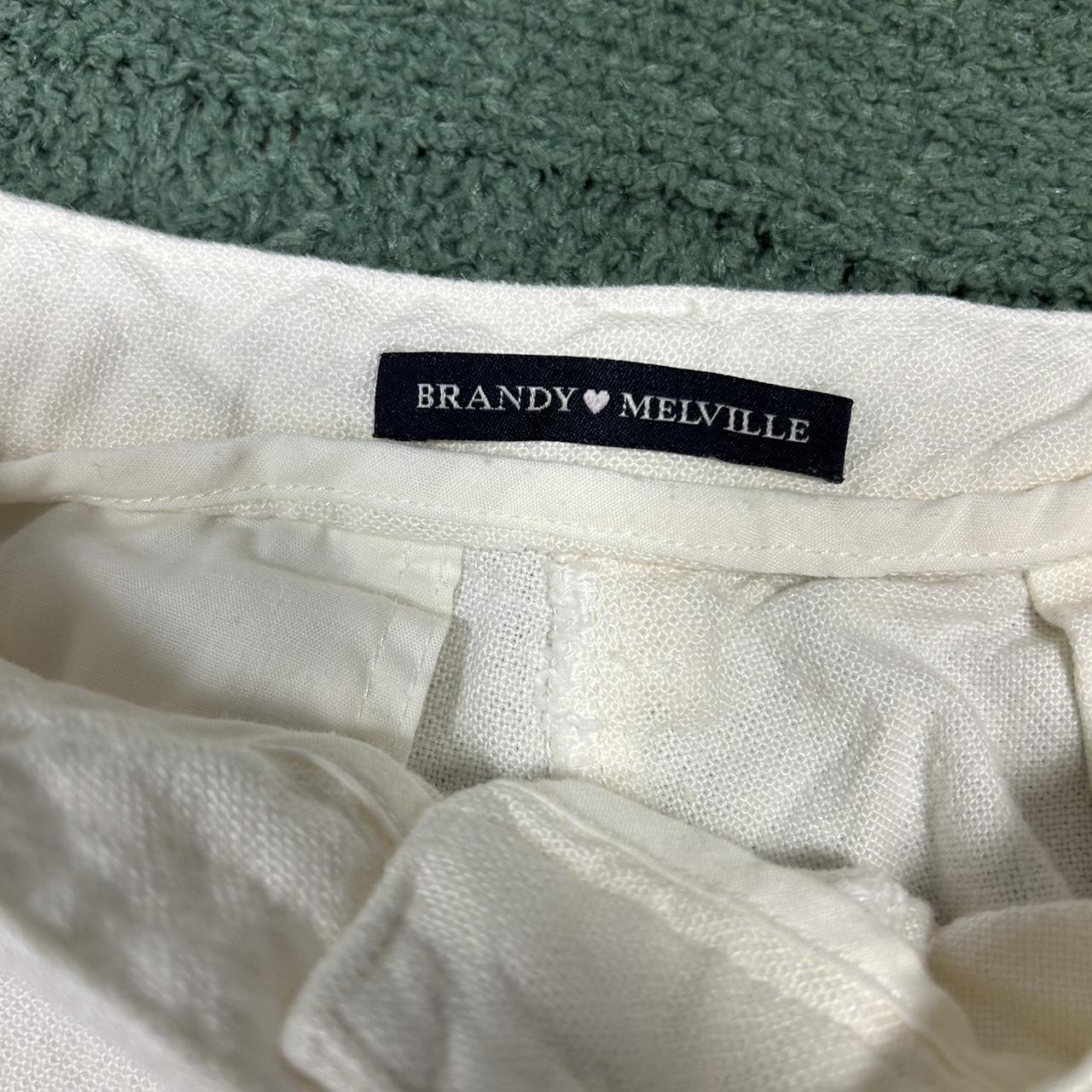 White Shorts | Brandy Melville - Depop