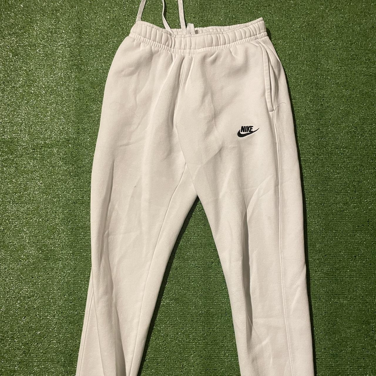 White Nike Sweatpants