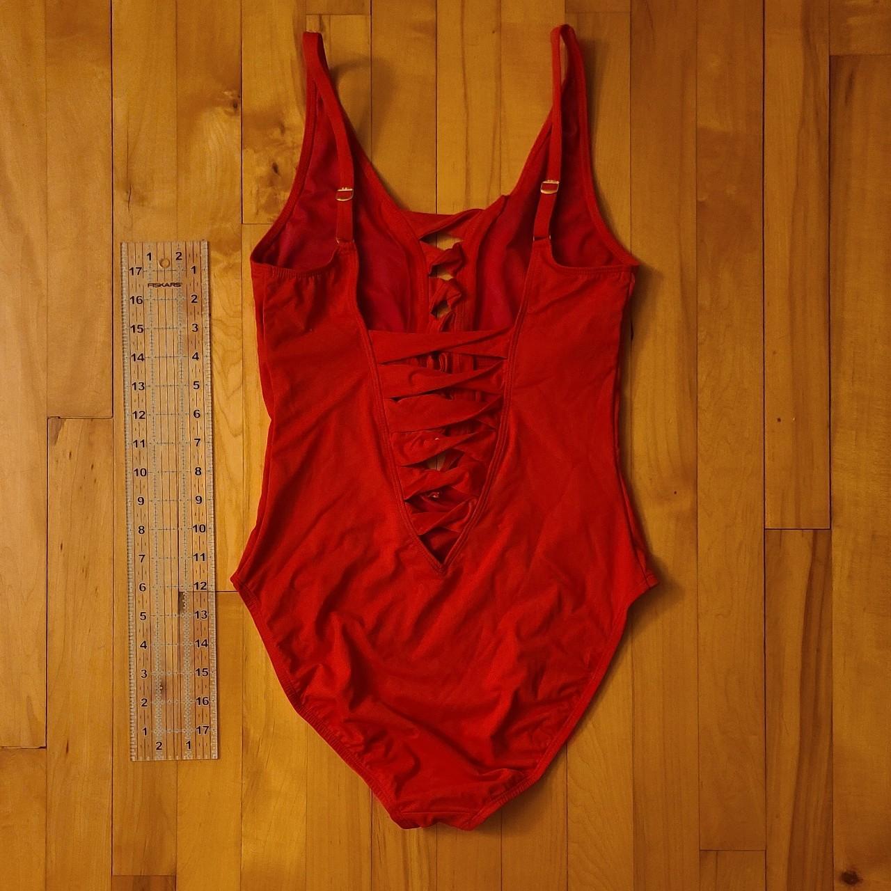 Bleu Rod Beattie Women's Red Swimsuit-one-piece (2)