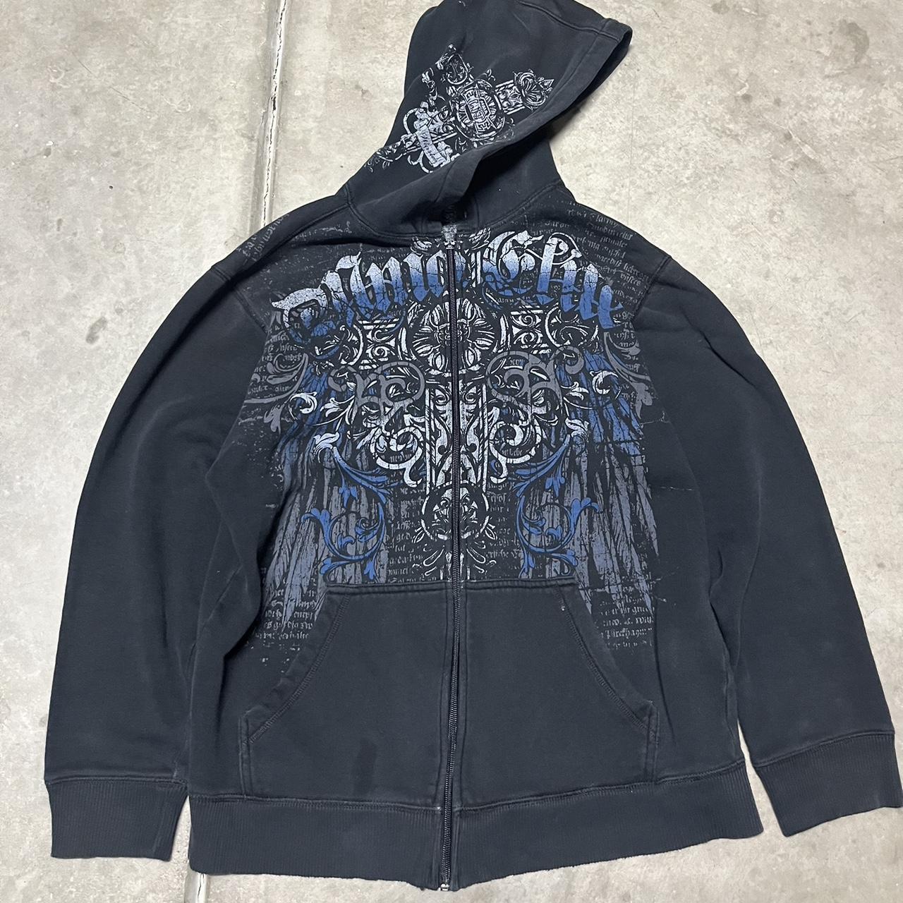 y2k grunge emo MMA elite zip up jacket BRAND 🏷️ - ... - Depop