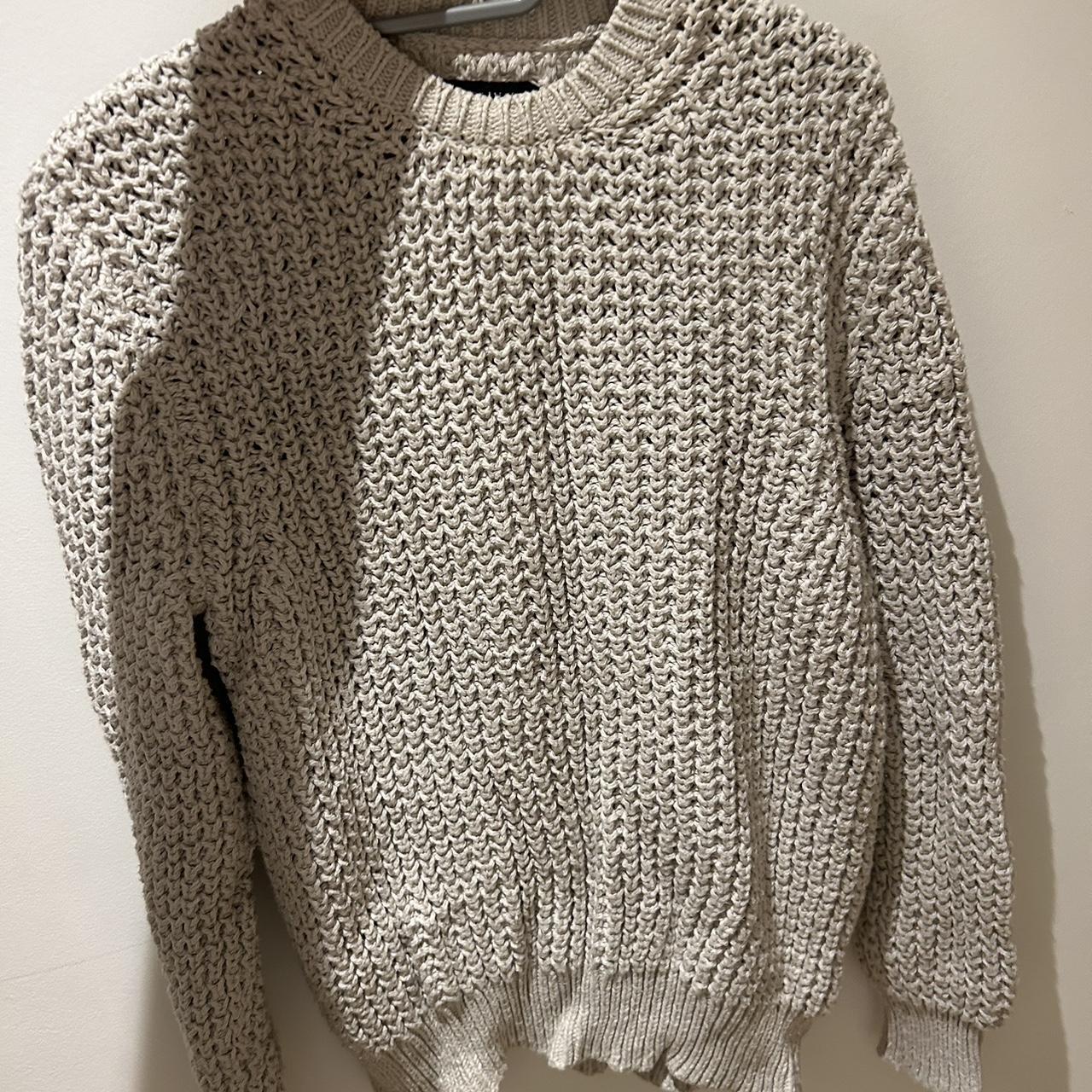 All saints knitted jumper size medium Allsaints No... - Depop