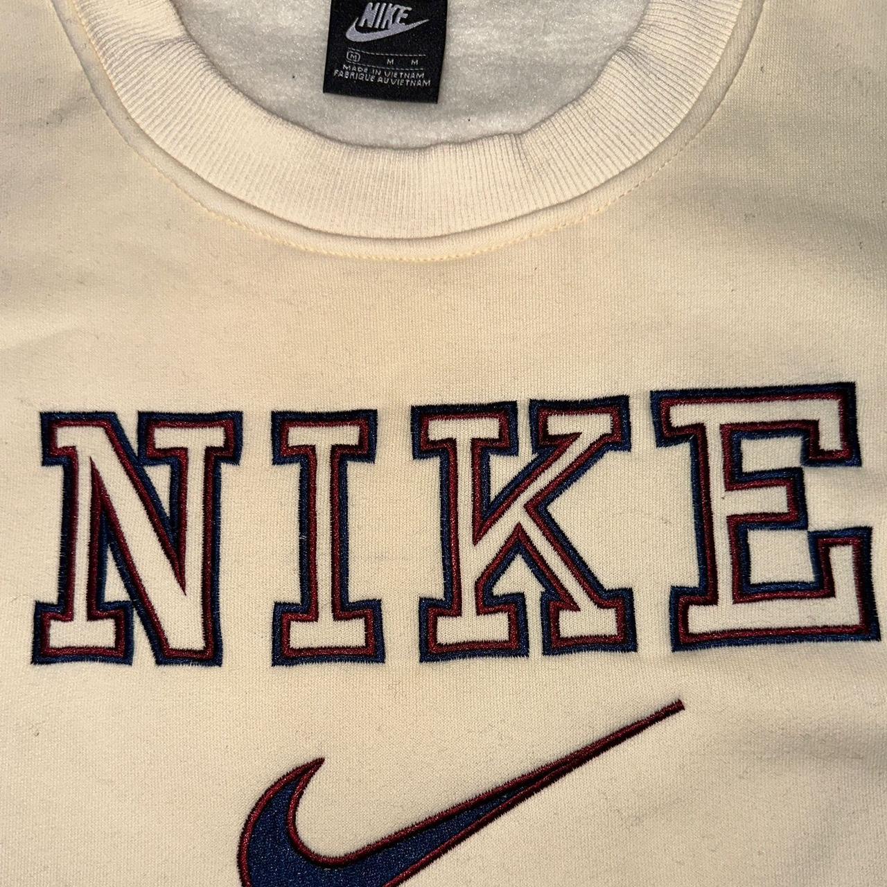 Nike varsity vintage sweater Colour is... - Depop