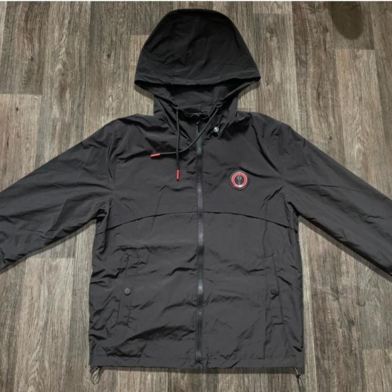 Trapstar Men's Black and Red Jacket Depop