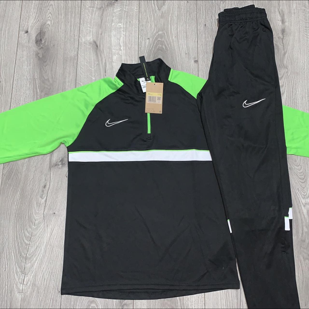 dri fit nike tracksuit grey