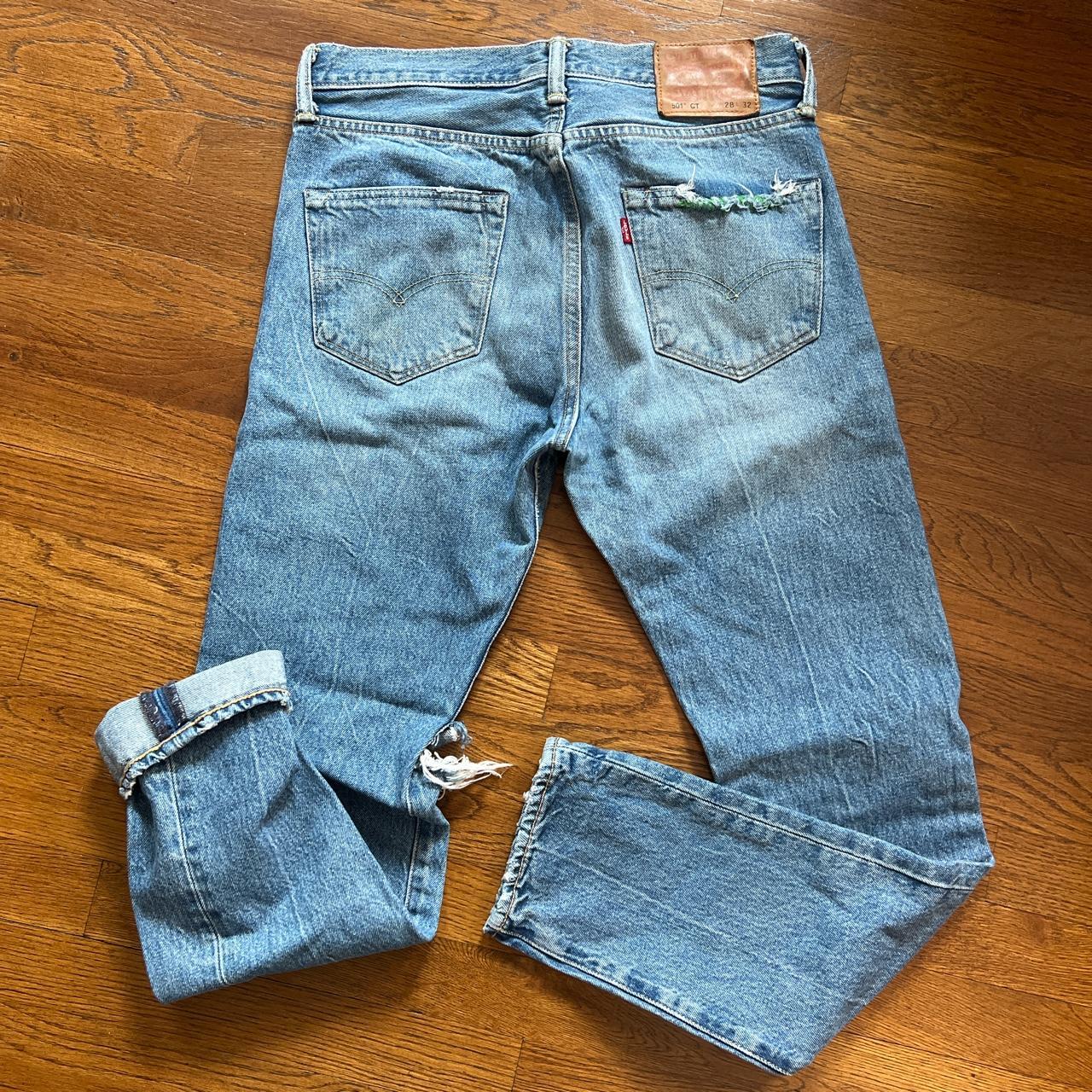 Discontinued Levi'S 501 Ct (Customized Tapered)... - Depop