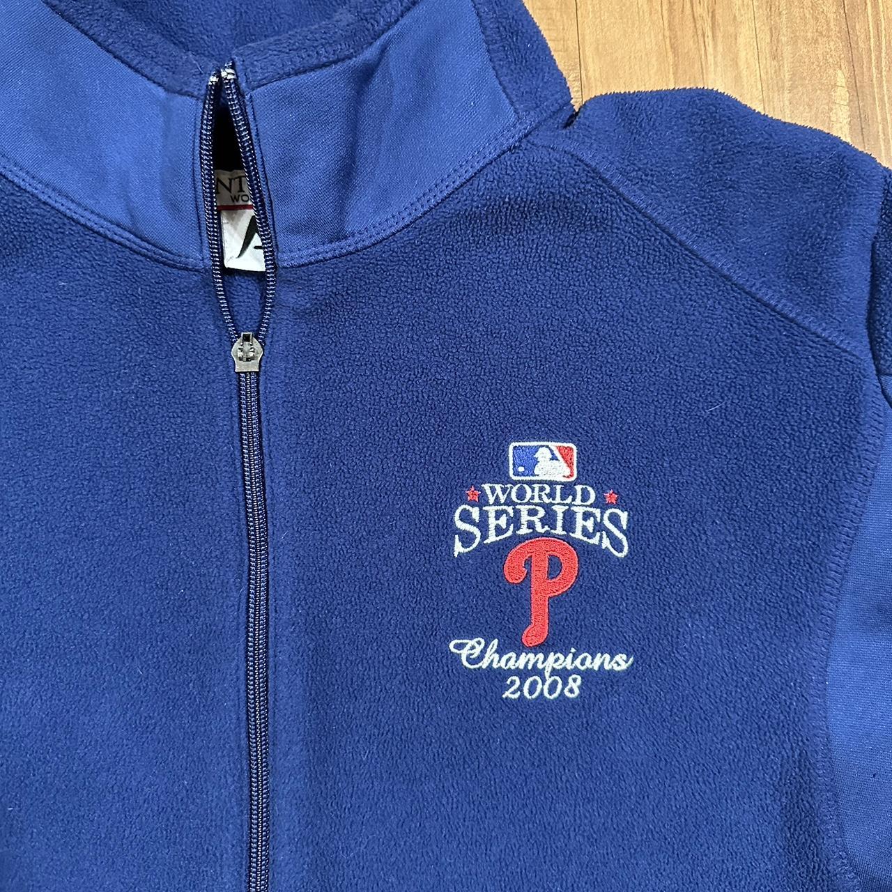 L Blue Philadelphia Phillies 2008 National League - Depop