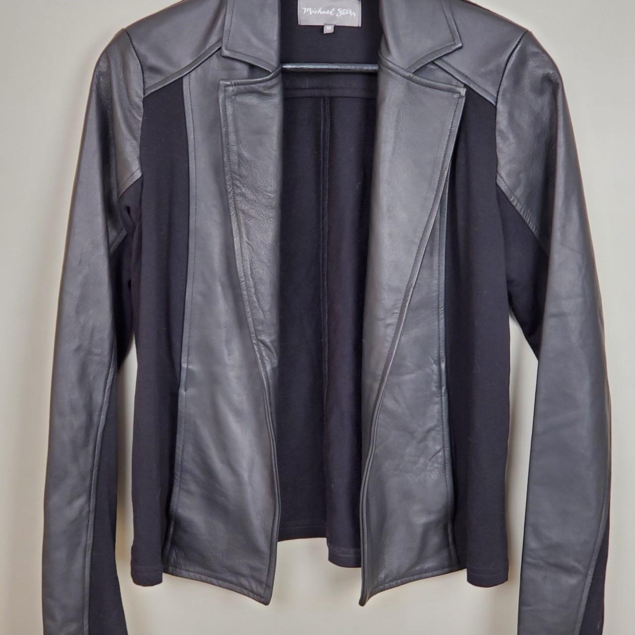 Michael stars online leather jacket