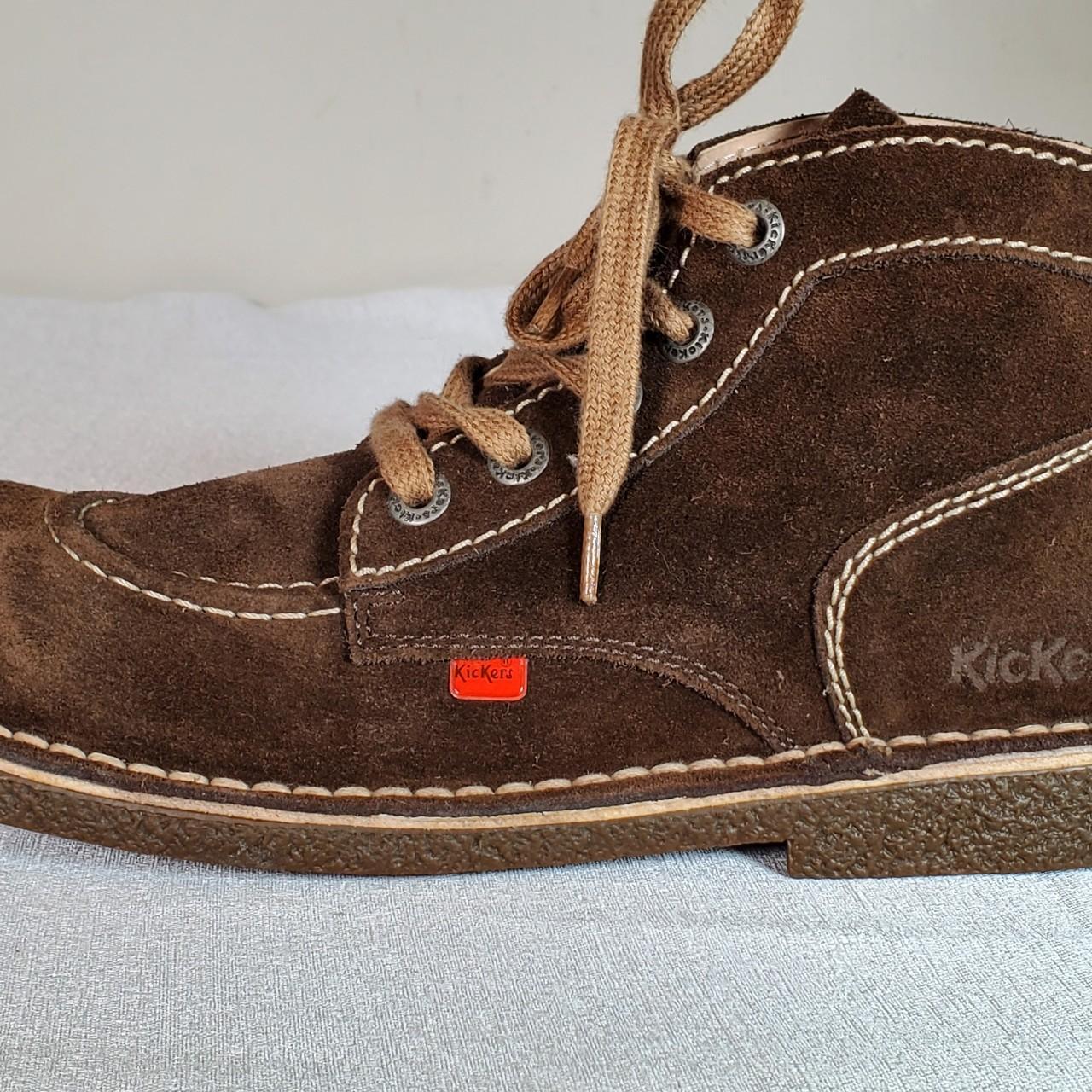 Kickers on sale suede boots