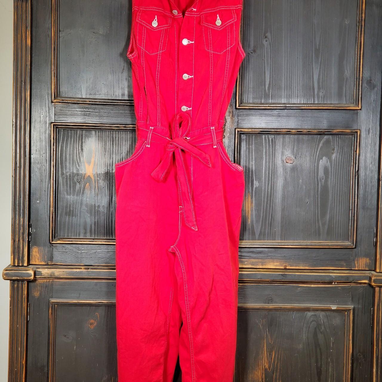 Levi's cropped taper hot sale jumpsuit