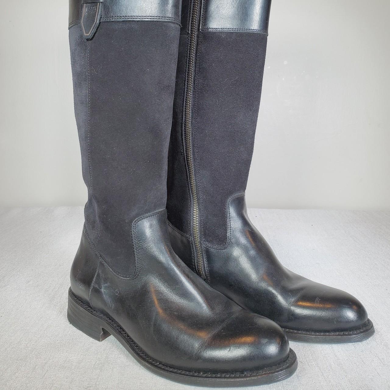 Frye jayden button tall black best sale