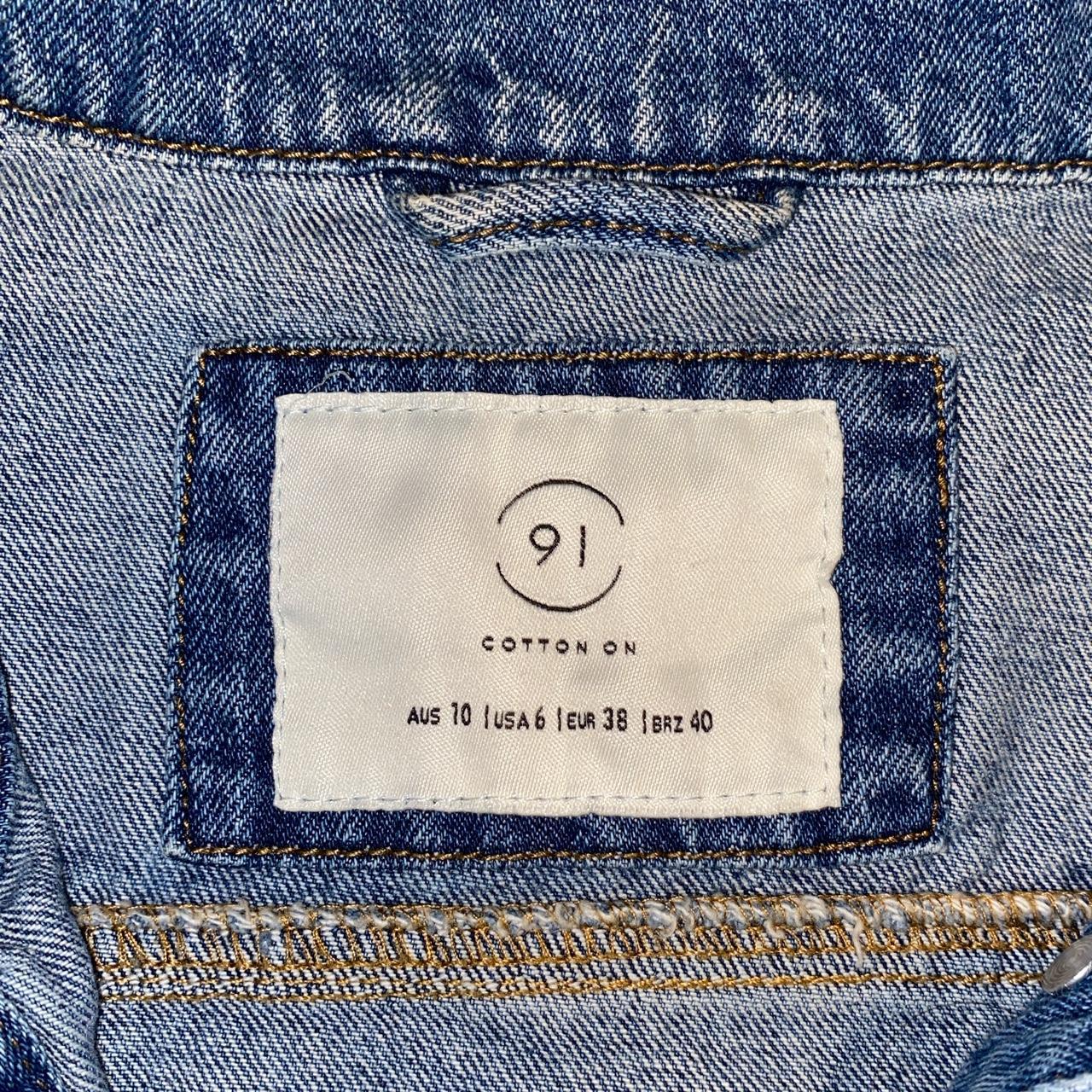 cotton on 91 denim jacket