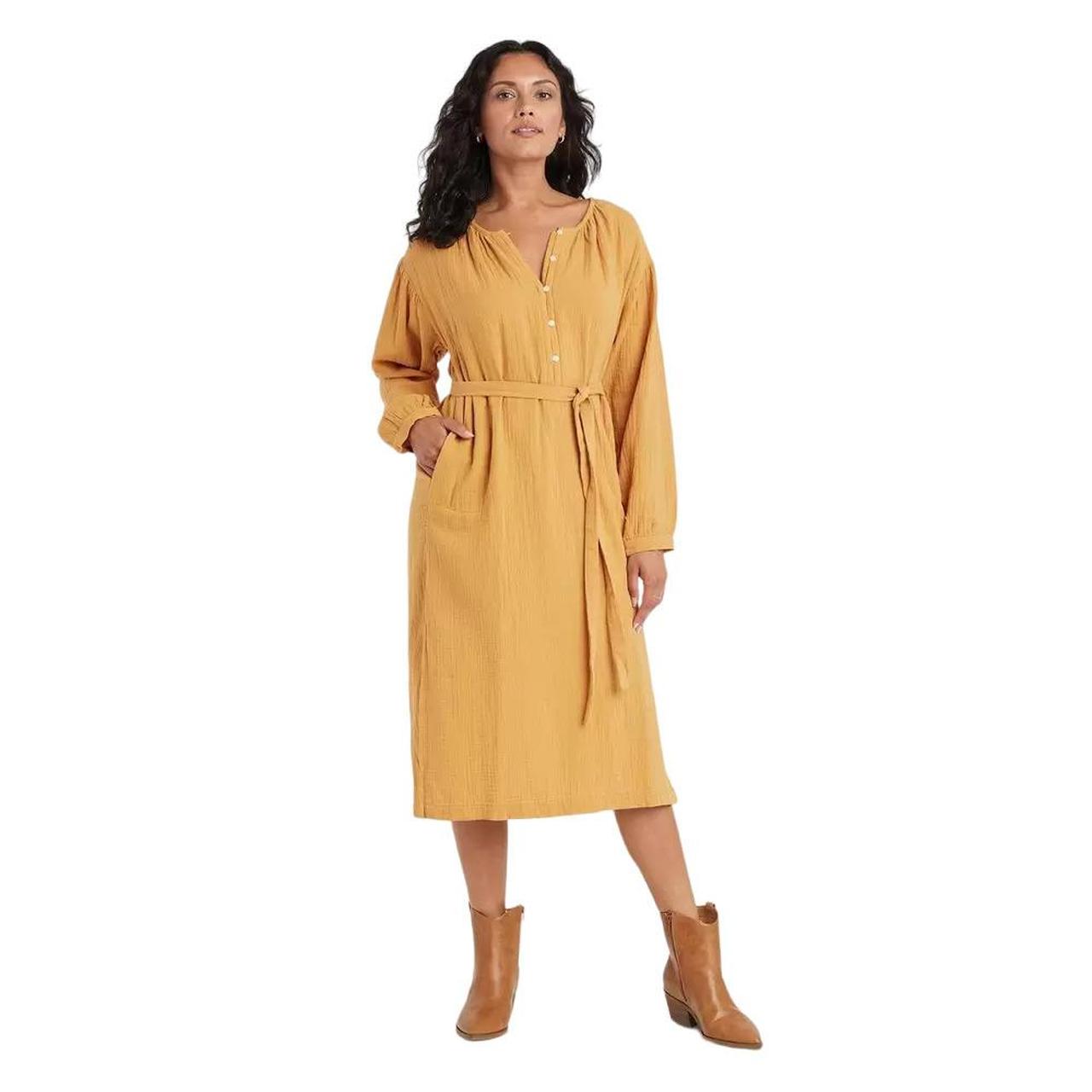 Universal thread hotsell yellow dress