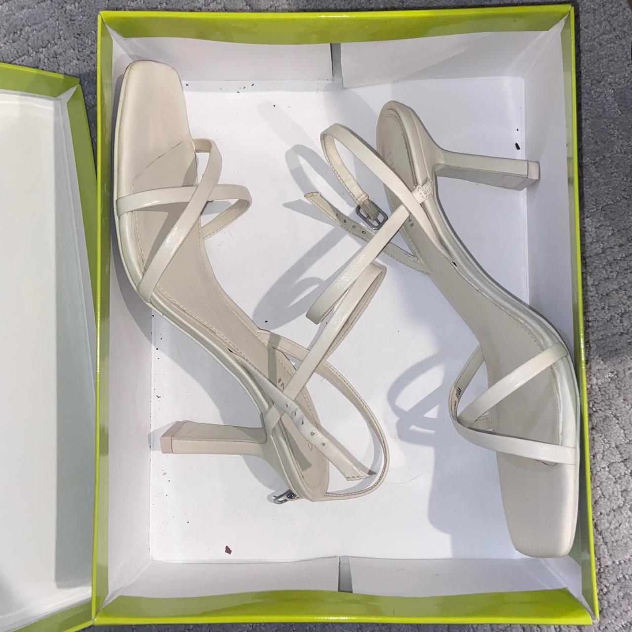 gianni bini white heels