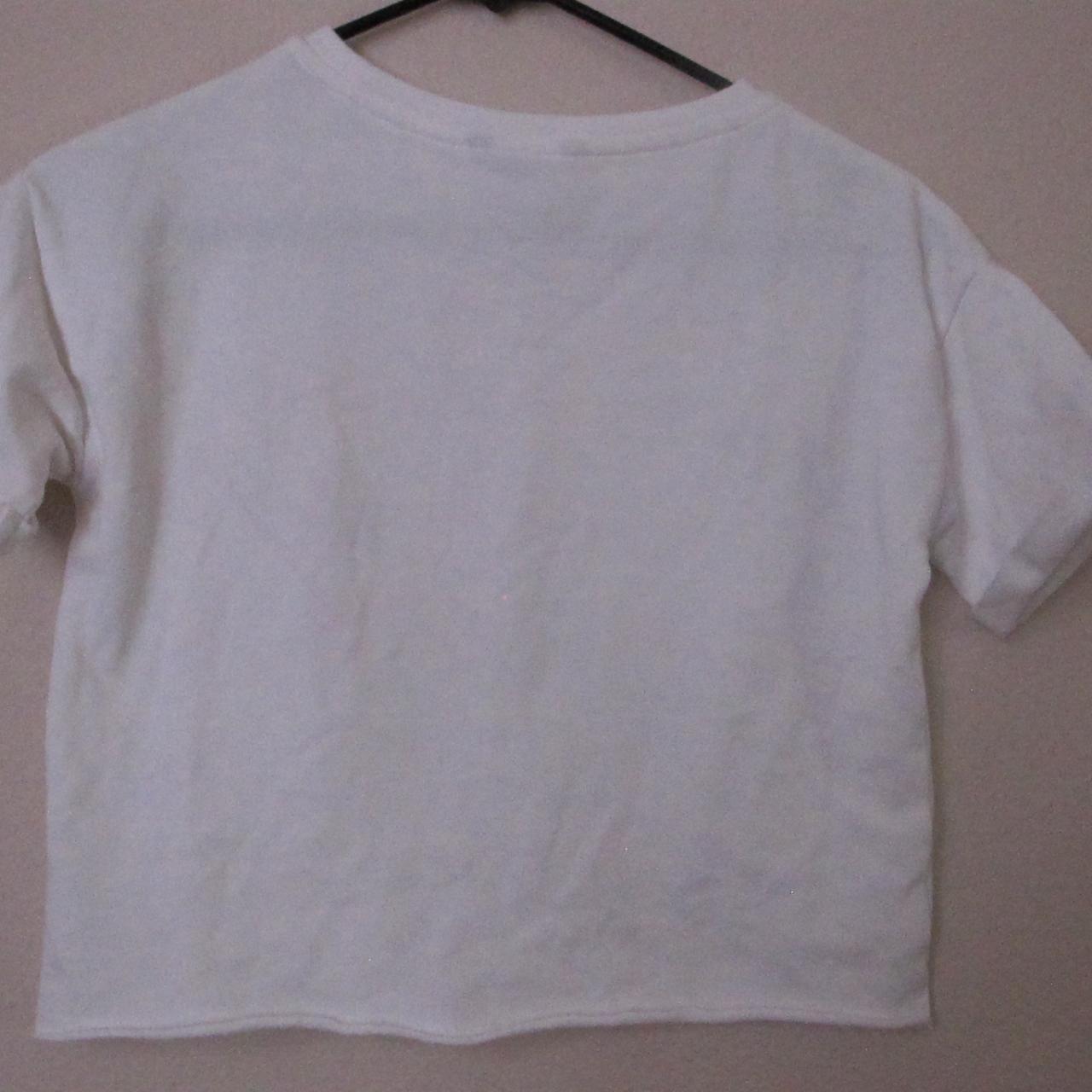 Calvin Klein White and Pink T-shirt | Depop