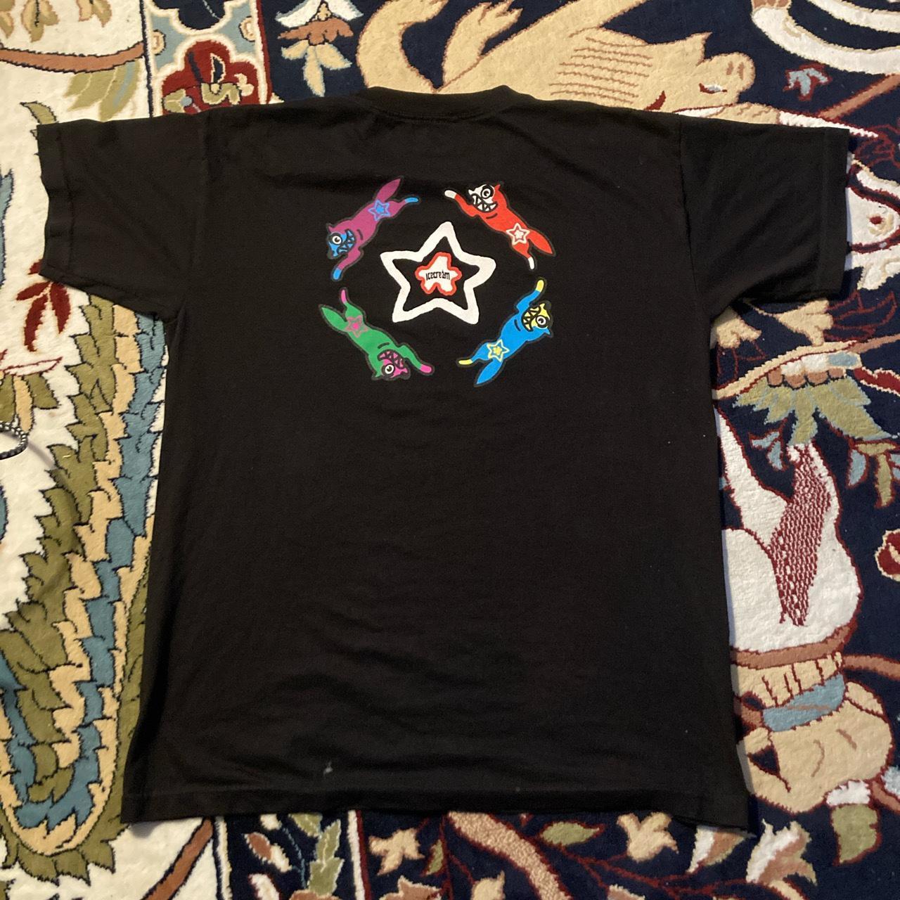 Star team x ice cream tee Size large but can fit a | Depop