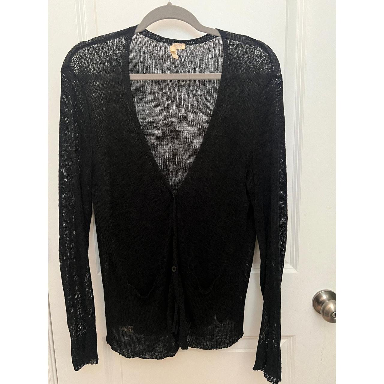 Eileen fisher black cardigan best sale