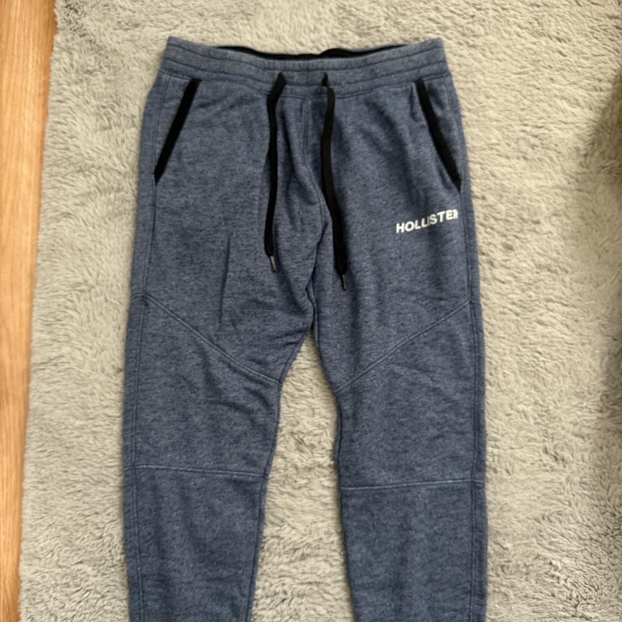 Hollister Co. Men's Blue Joggers-tracksuits | Depop