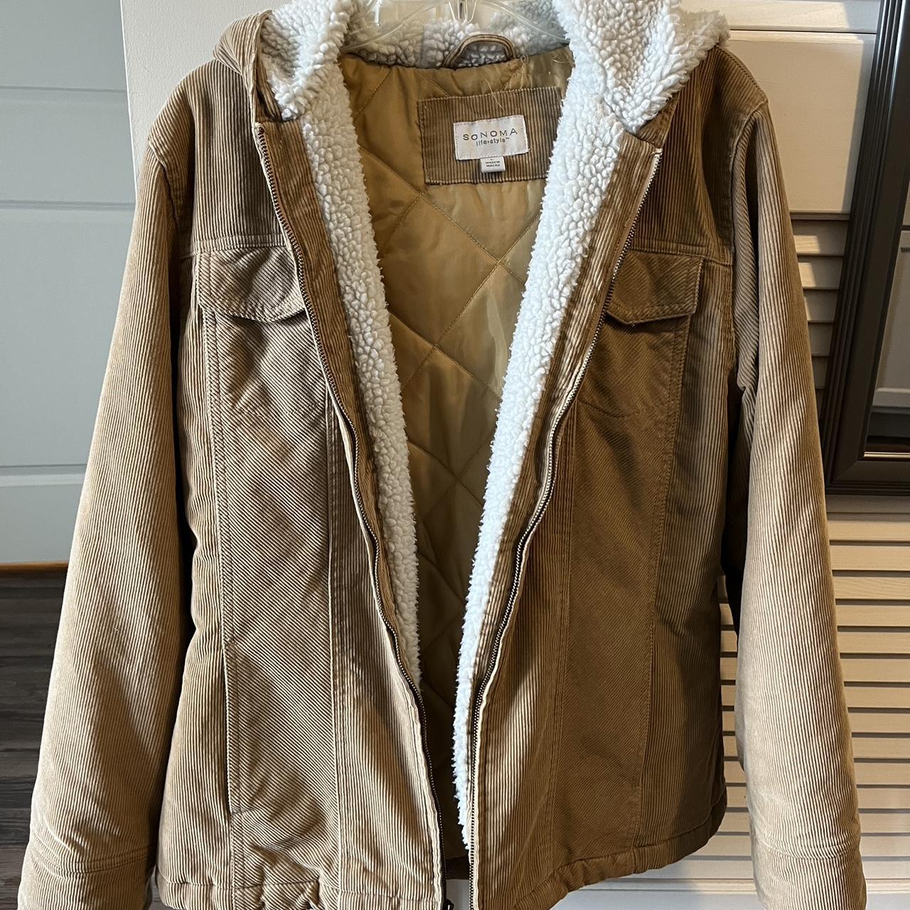 Women's Tan Jacket Depop