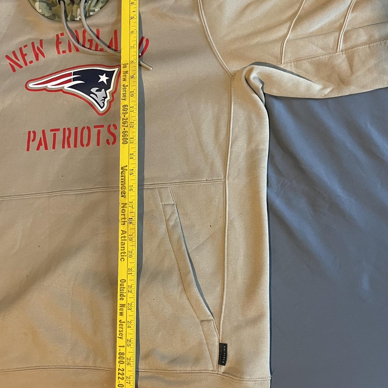 New England Patriots Nike Hoodie Sz - Depop