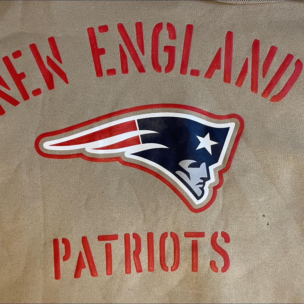 New England Patriots Nike Hoodie Sz - Depop