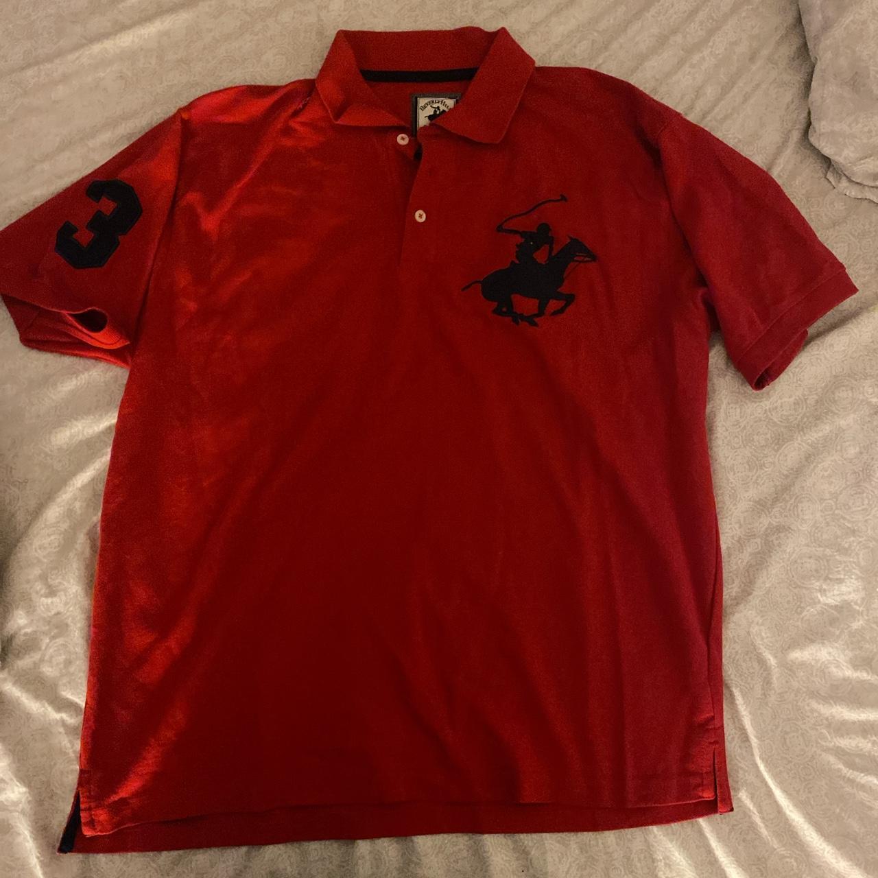 Beverly Hills Polo Club Polo Shirt Size XL - Depop