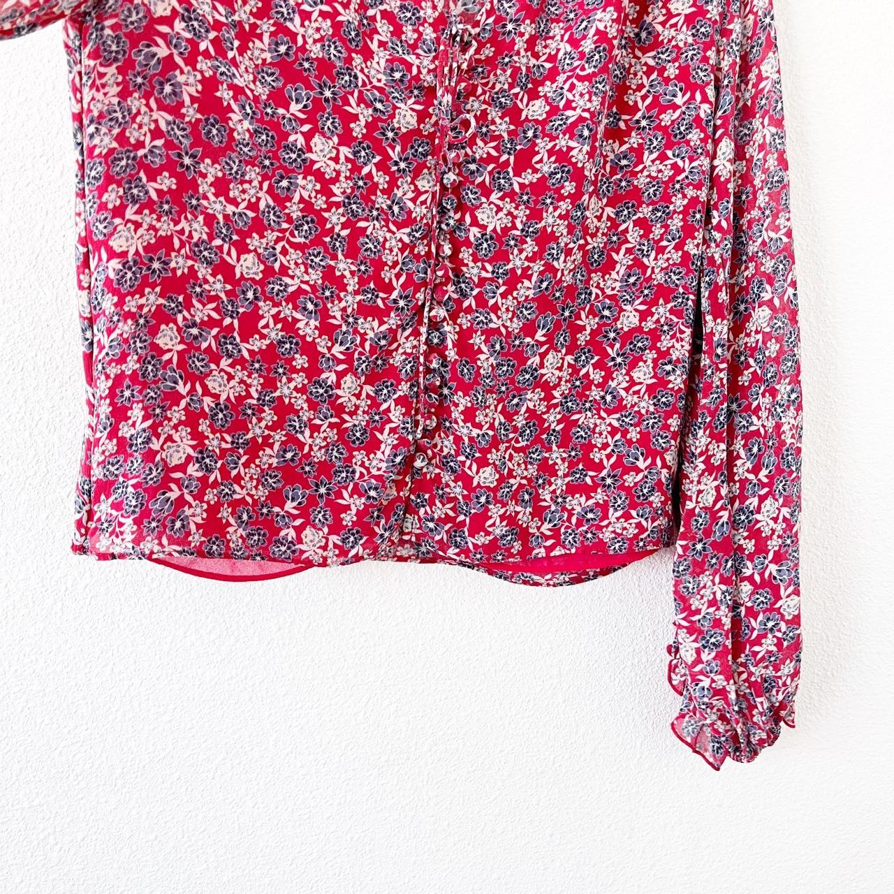 Nicholas Women's Blouse - Red/Multi - S – Revolve… - image 5