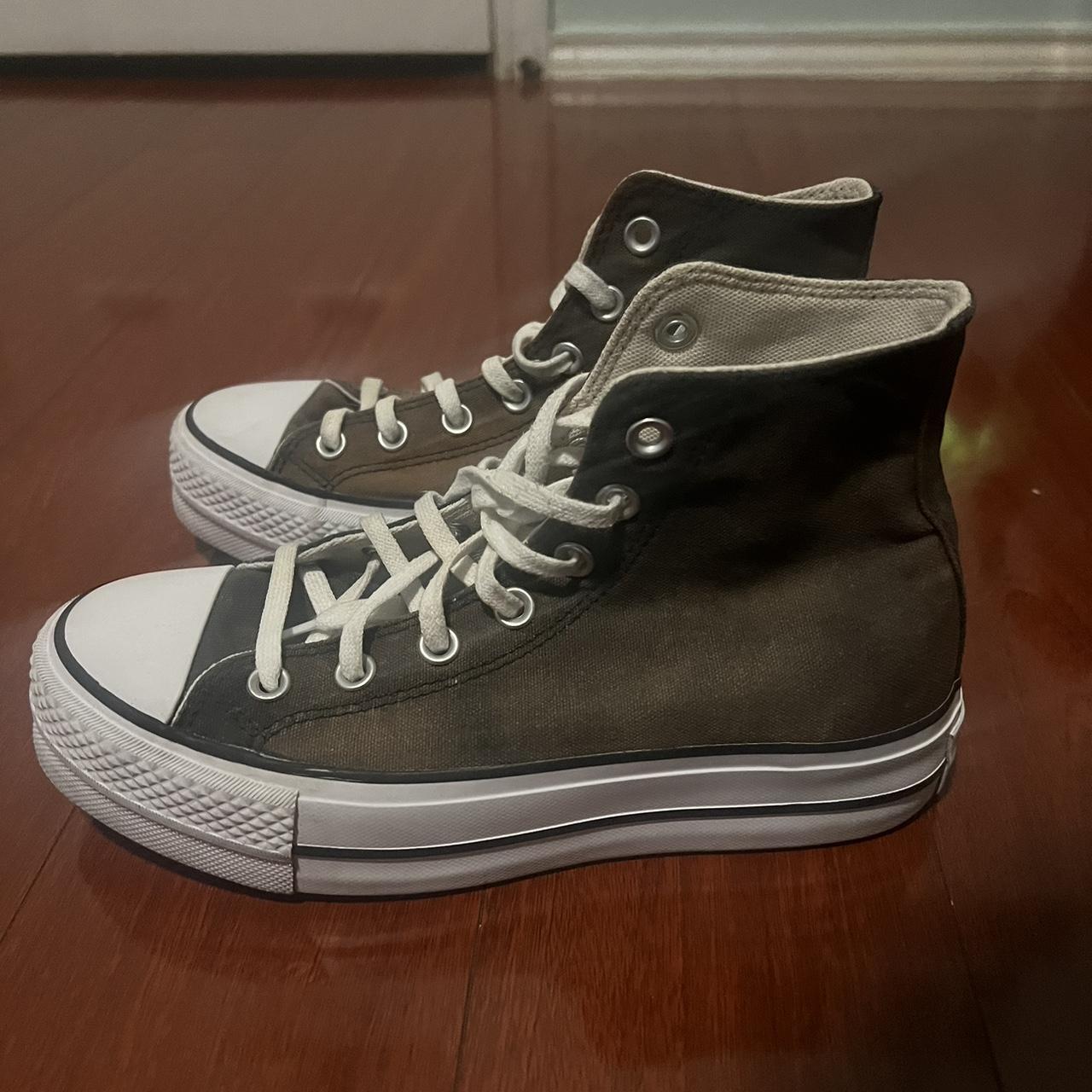 Black converse faded best sale