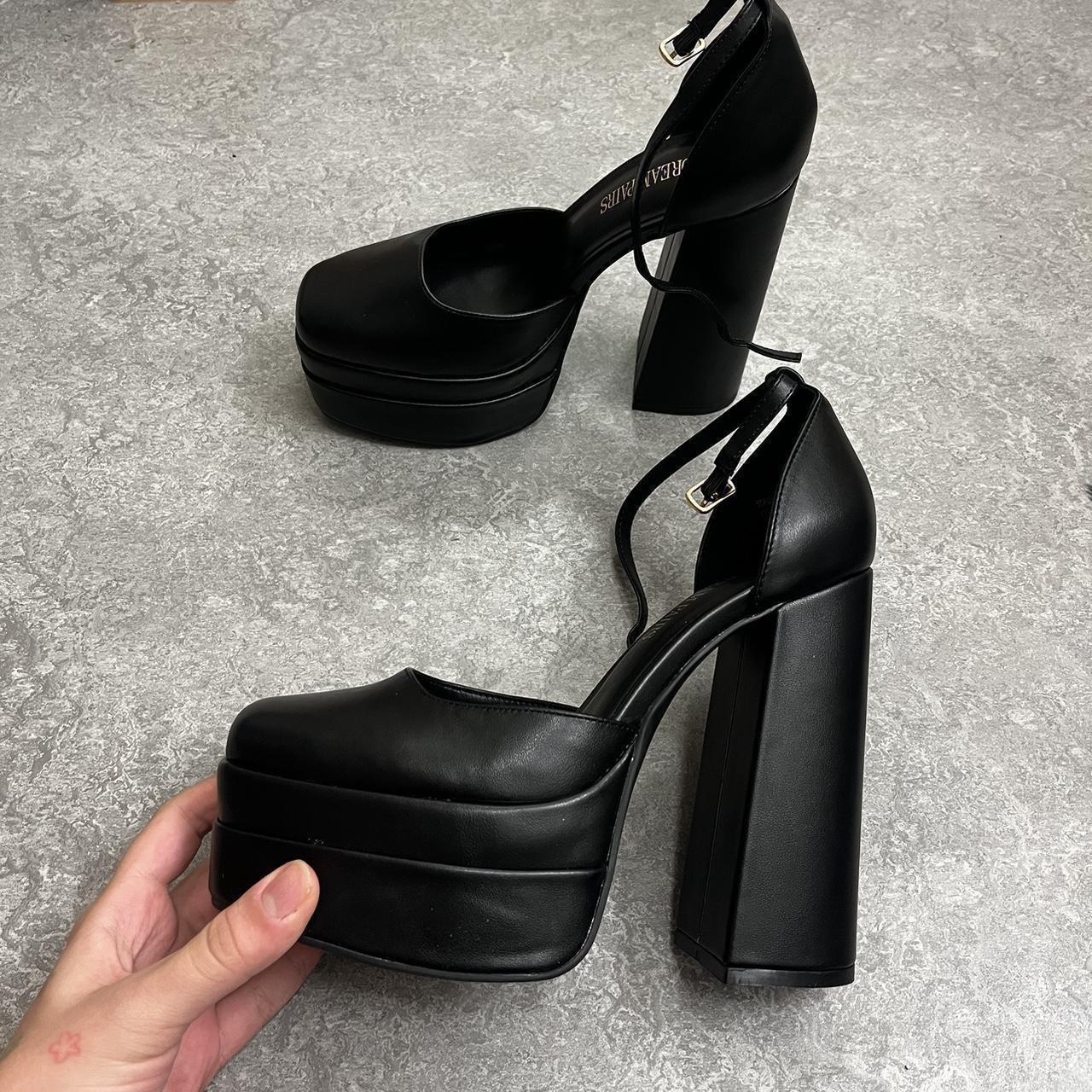 Big store chunky heels