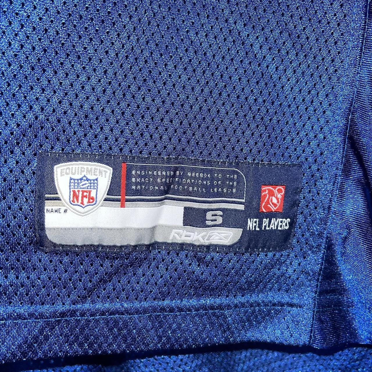 Reebok Peyton Manning Size-L Blue NFL Indianapolis - Depop