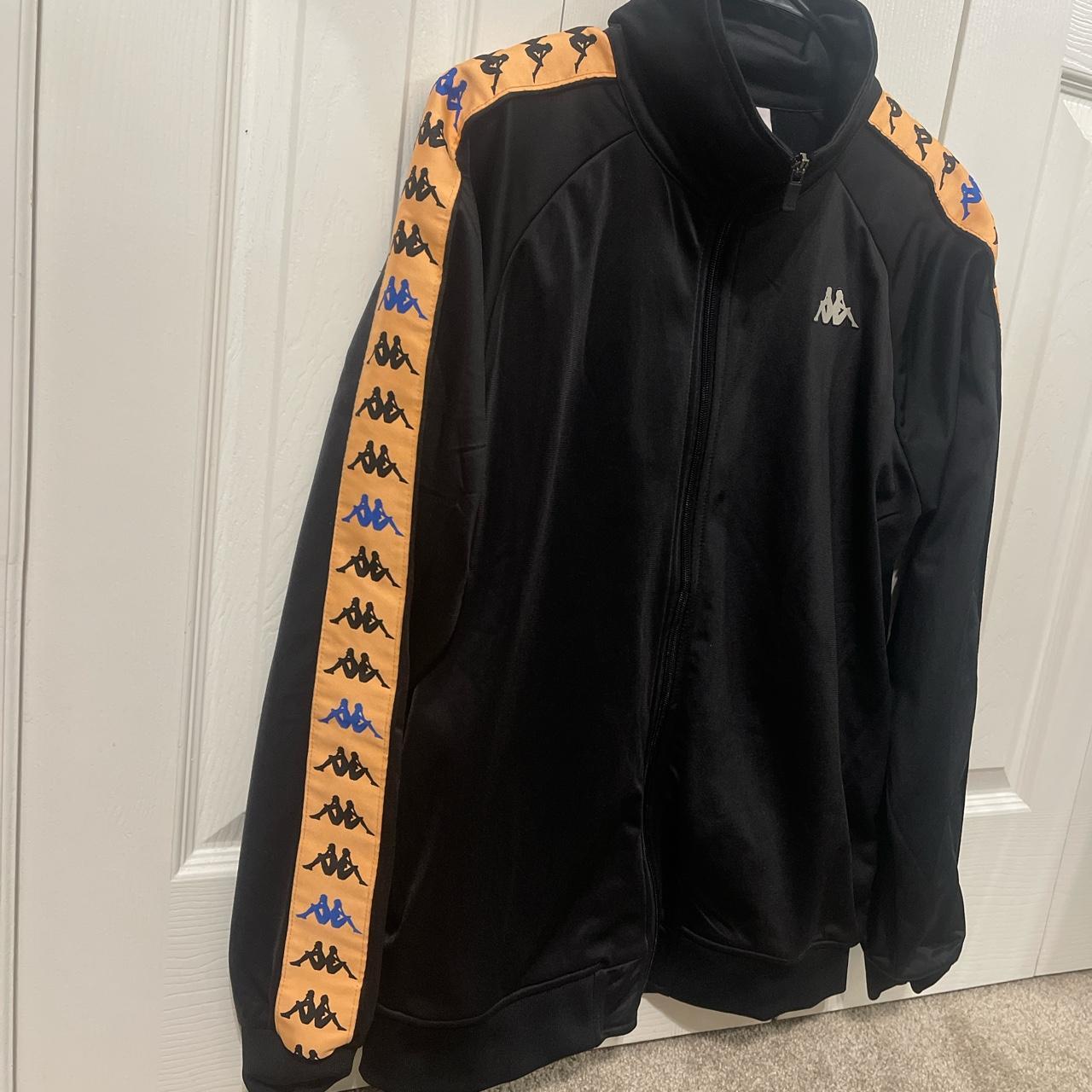 Gold and store black kappa tracksuit