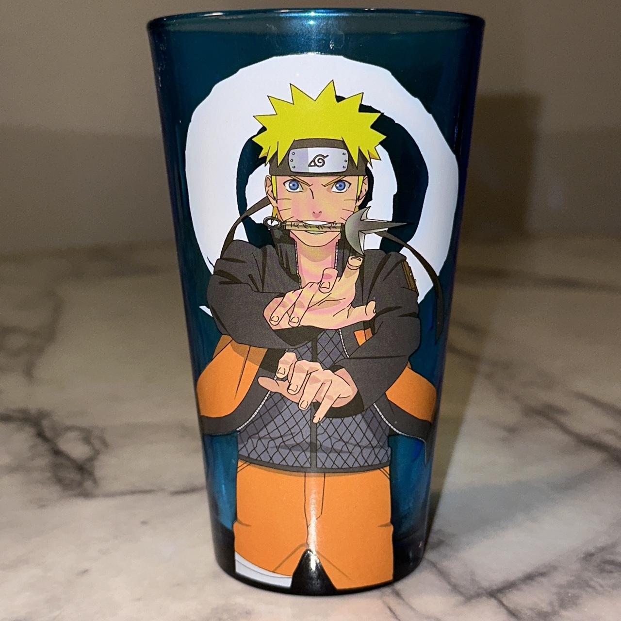 anime Naruto Shippuden Tumbler Cup Glass Lootcrate... - Depop