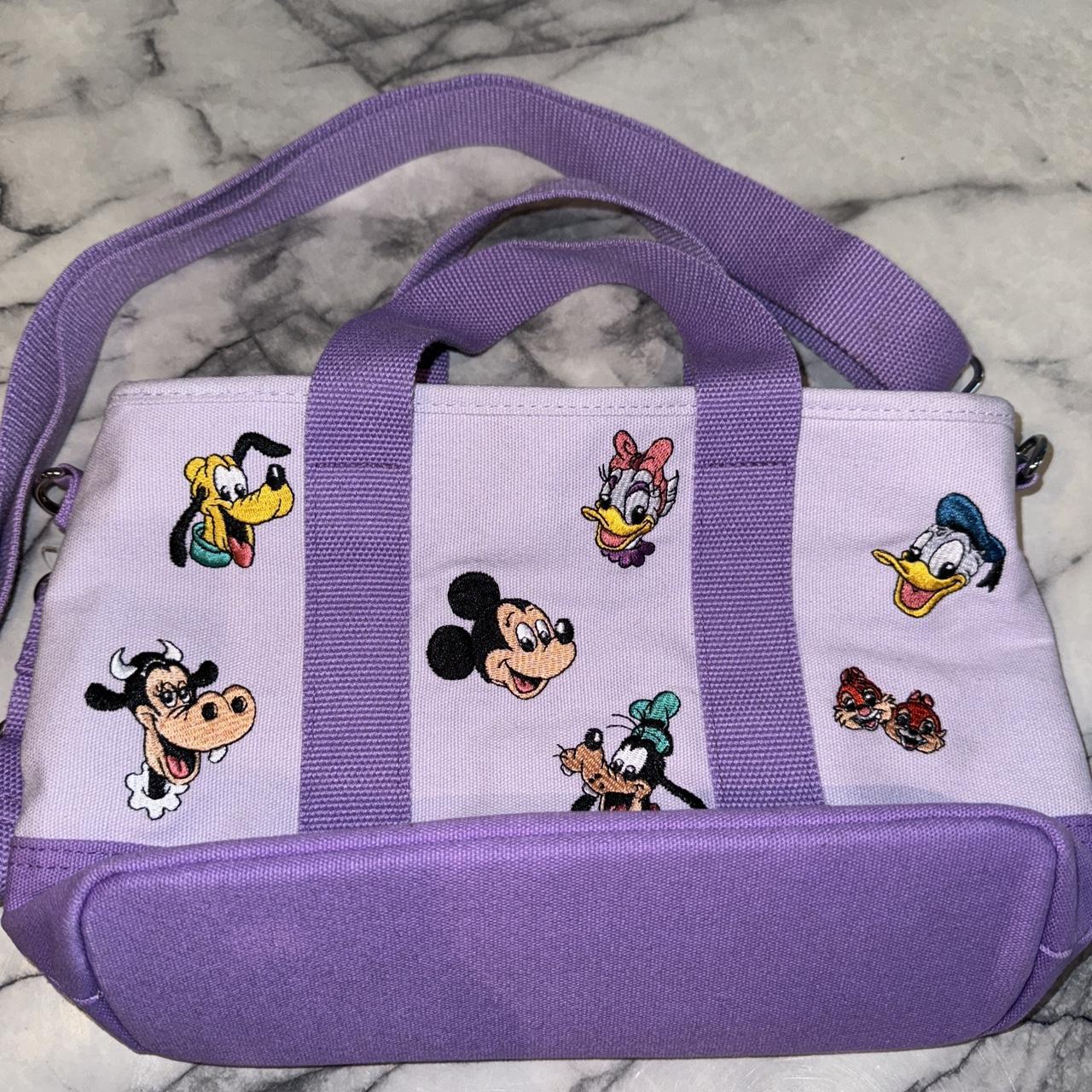 Disney Parks Mickey & Friends Purple purchases crossbody Tote