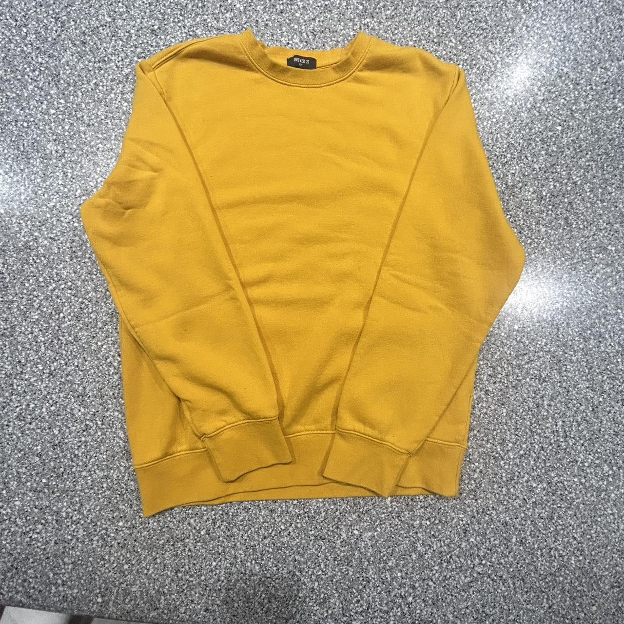 Zara Men's Yellow Jumper | Depop