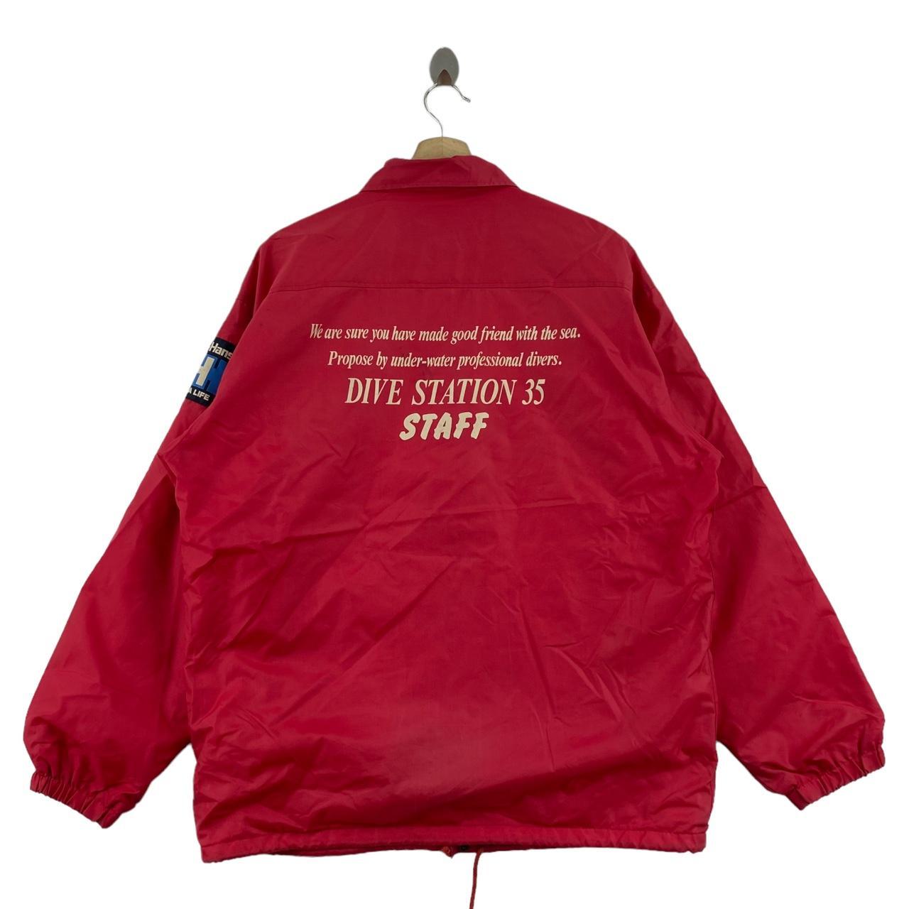 HELLY HANSEN Dive Station 35 Staff Red Windbreaker