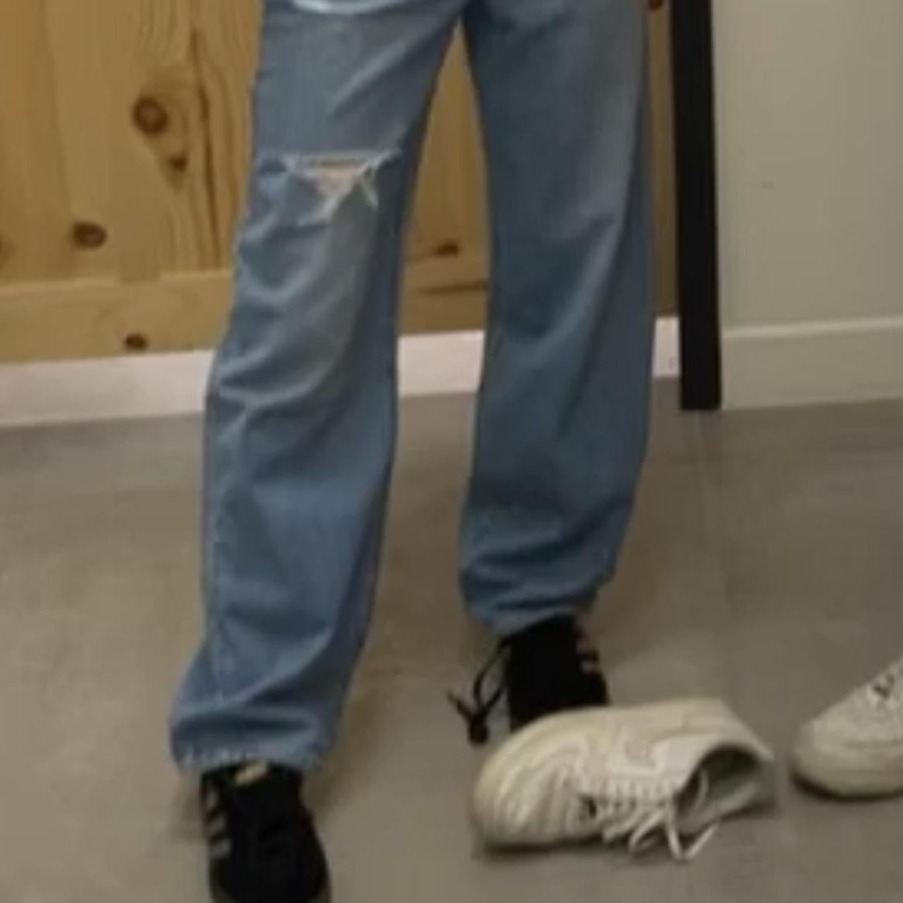 Levi baggy dad jeans 💙 Basically brand new Levi... - Depop