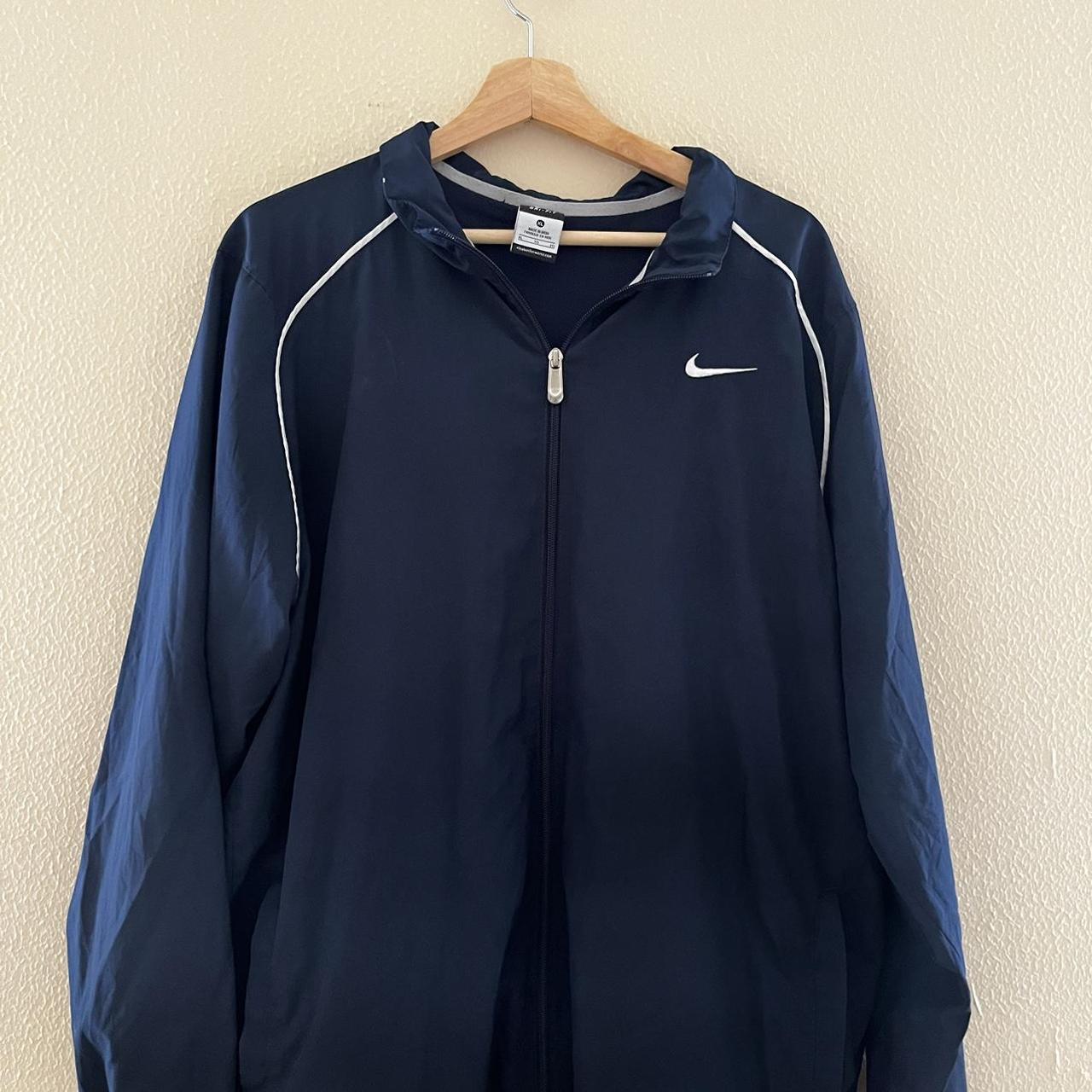 Nike Men's Navy Jacket | Depop