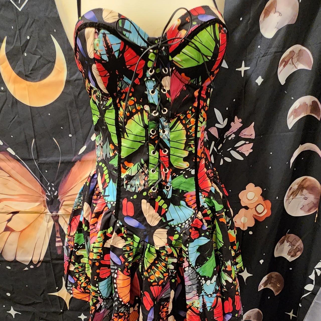 Butterfly Corset Dress