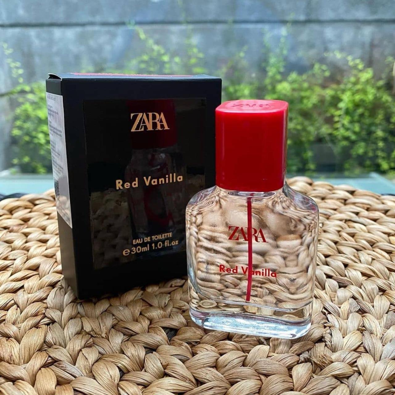 ZARA Woman Red Vanilla Spray Fragrance Depop