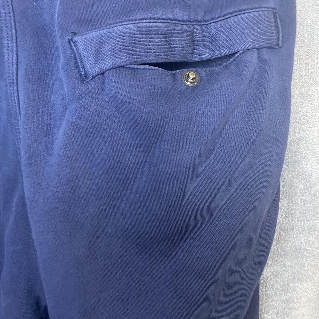 mens nike joggers navy blue