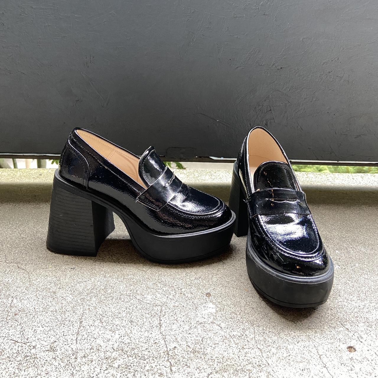 Princess polly platform heeled loafers Super cute I... Depop